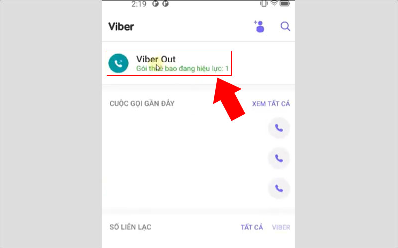 Viber Out đã hoàn tất đăng ký